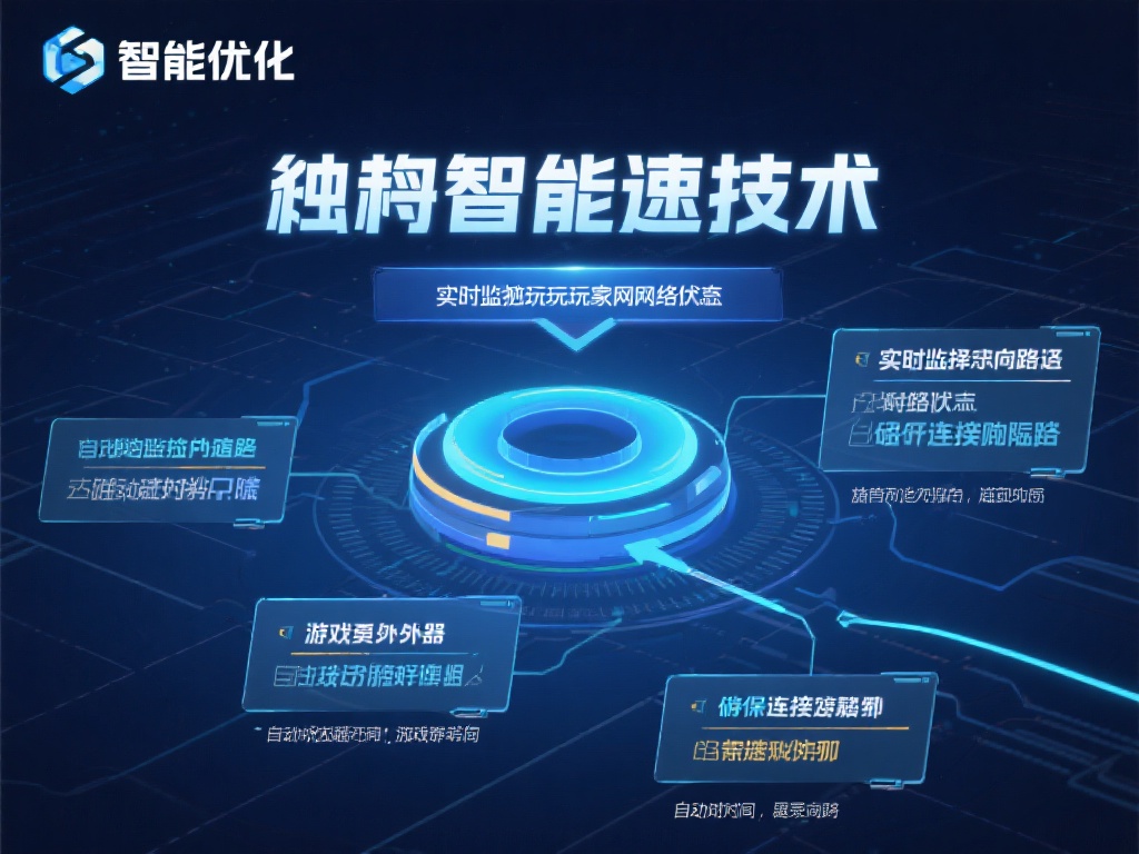 智能优化：独特的智能加速技术，实时监测玩家的网络状