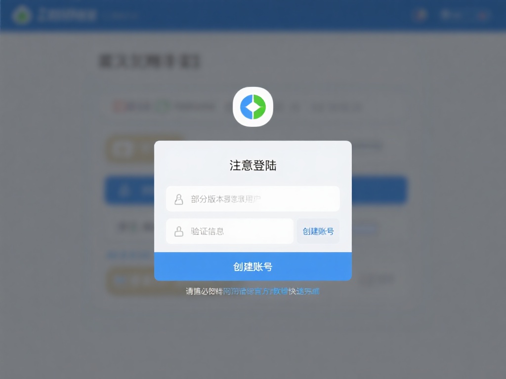 注意：首次登陆时，部分版本可能要求用户输入验证信息