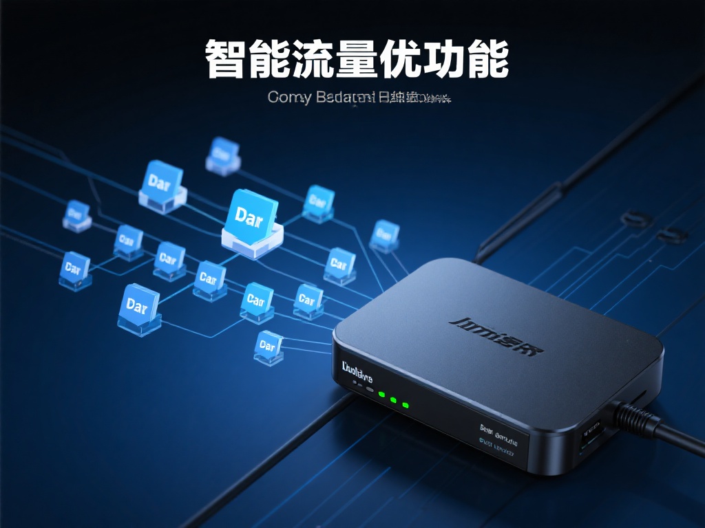 智能流量优化功能：通过对数据包的优先级排序和智能分